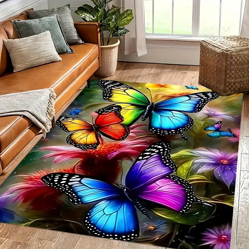 Elegant Colored Butterfly Design Mat, for Entryways, Playrooms, Living Rooms, Study Rooms, Bedrooms, Perfect Room Decoration
Elegant Colored Butterfly Design Mat, for Entryways, Playrooms, Living Rooms, Study Rooms, Bedrooms, Perfect Room Decoration