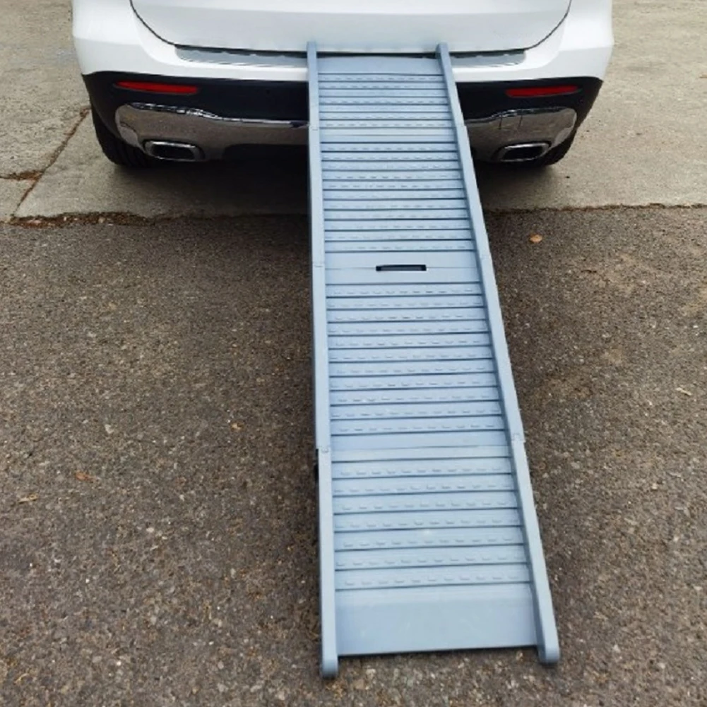 Folding Extra Wide Dog Steps 59x15.8 Inch Foldable Car Ramp for Dogs Dog SUV & Truck Ramp for Medium & Large Dogs Get Into A Car
Folding Extra Wide Dog Steps 59x15.8 Inch Foldable Car Ramp for Dogs Dog SUV & Truck Ramp for Medium & Large Dogs Get Into A Car