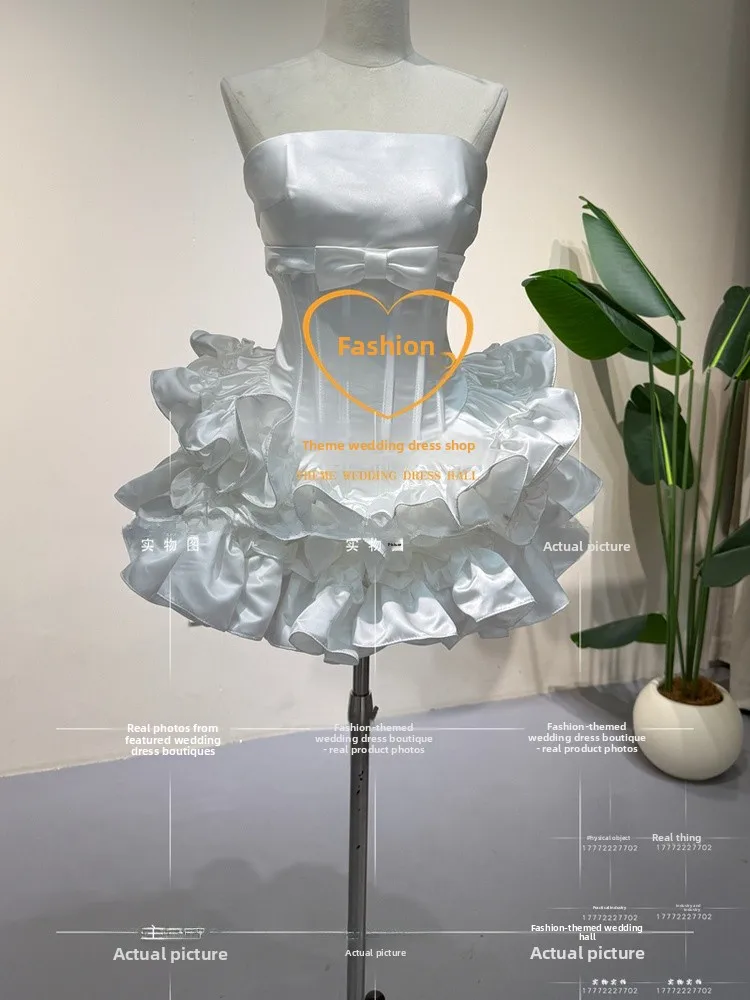 Princ Sle Puffy Skirt Wedding Dr High Waist Sweet Sle No Brand Hotel Indoor Photoaphy Clothes for plus Size
Princ Sle Puffy Skirt Wedding Dr High Waist Sweet Sle No Brand Hotel Indoor Photoaphy Clothes for plus Size