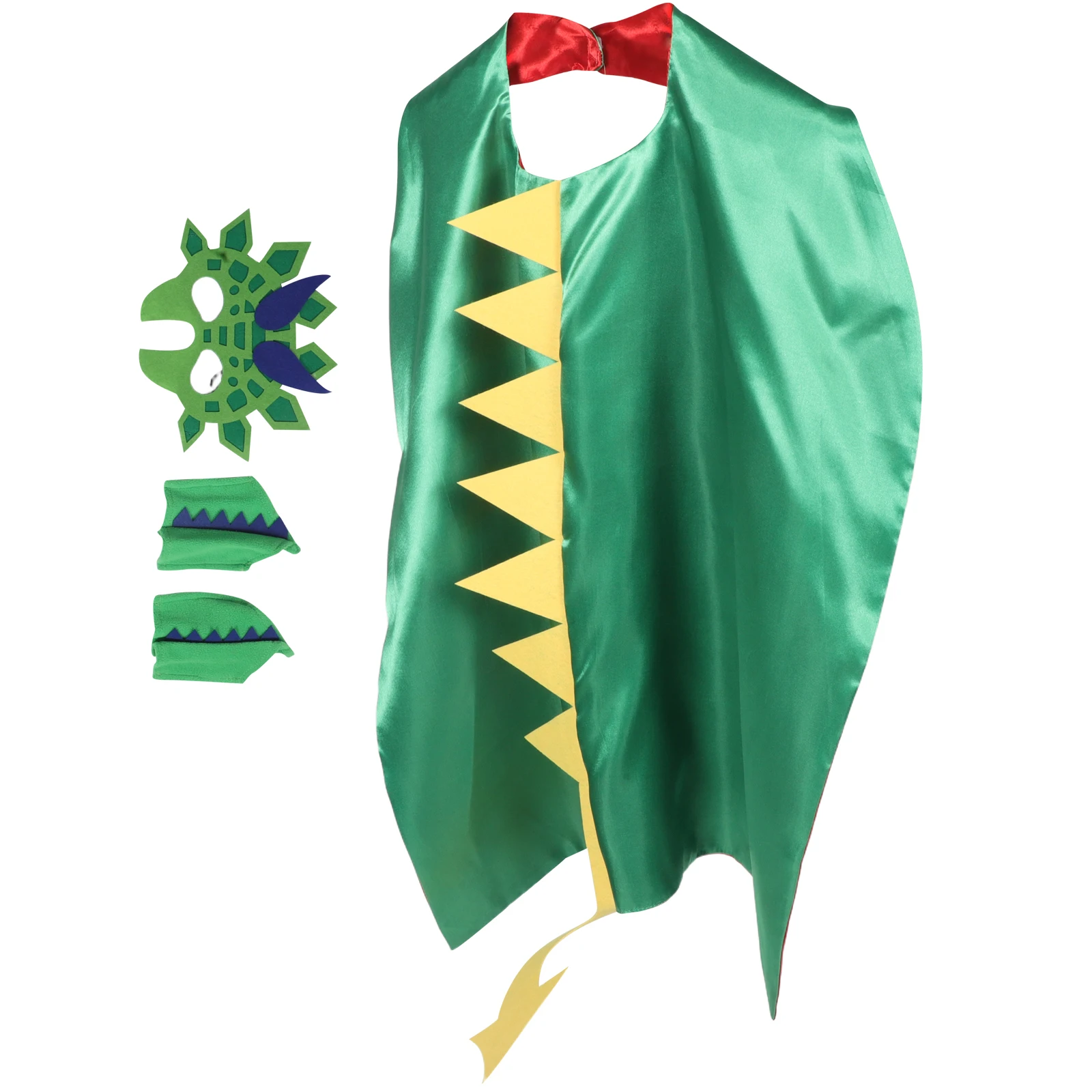 Dinosaur Cape Set Costume Kids Dress up for Boys Toddler Cartoon Performance Props
Dinosaur Cape Set Costume Kids Dress up for Boys Toddler Cartoon Performance Props