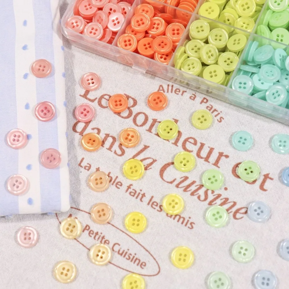 240pcs Pearlescent Macaron Four-eye Resin Narrow-edge Buttons,Shirts,Clothes DIY Handmade Creative Decorative Accessories
240pcs Pearlescent Macaron Four-eye Resin Narrow-edge Buttons,Shirts,Clothes DIY Handmade Creative Decorative Accessories