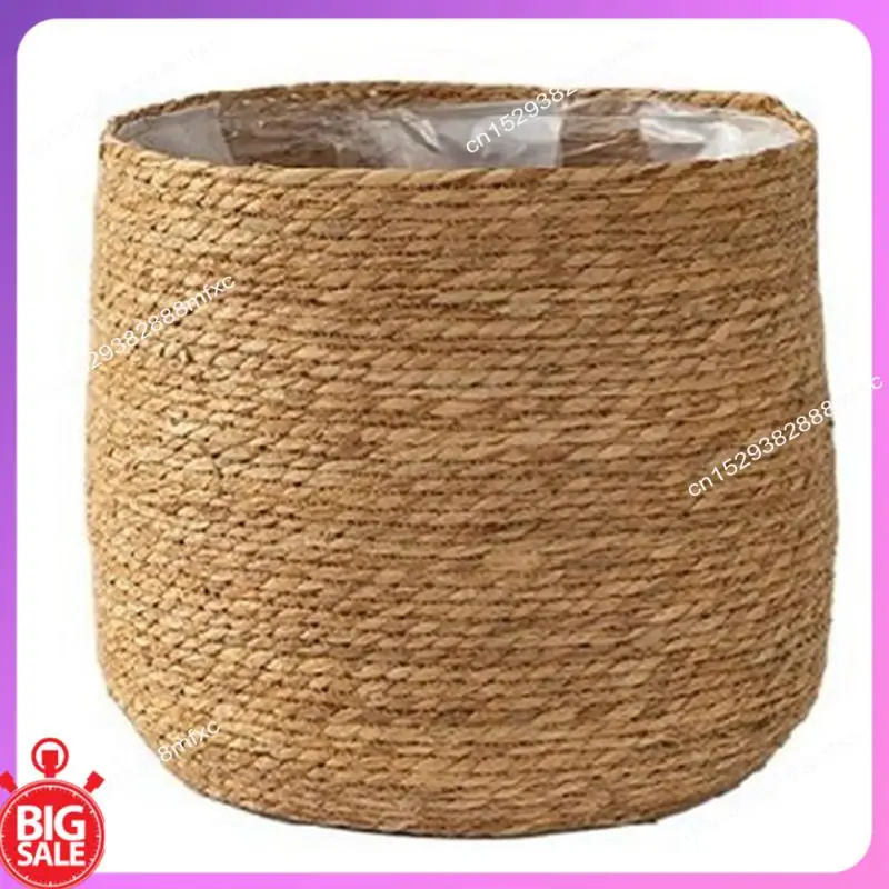 Big Deal Seagrass Flower Pot - Woven Plant Pot - Decorative Plant Basket With Plastic Film Insert In Boho Style M Durable High G
Big Deal Seagrass Flower Pot - Woven Plant Pot - Decorative Plant Basket With Plastic Film Insert In Boho Style M Durable High G