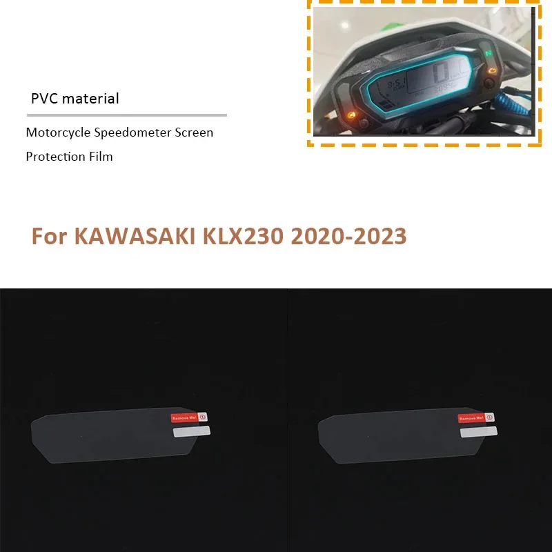 Motorcycle Custer Scratch Protection Film Speedometer Screen Sticker For Kawasaki KLX230 KLX 230 2020 2021 2022 2023
Motorcycle Custer Scratch Protection Film Speedometer Screen Sticker For Kawasaki KLX230 KLX 230 2020 2021 2022 2023