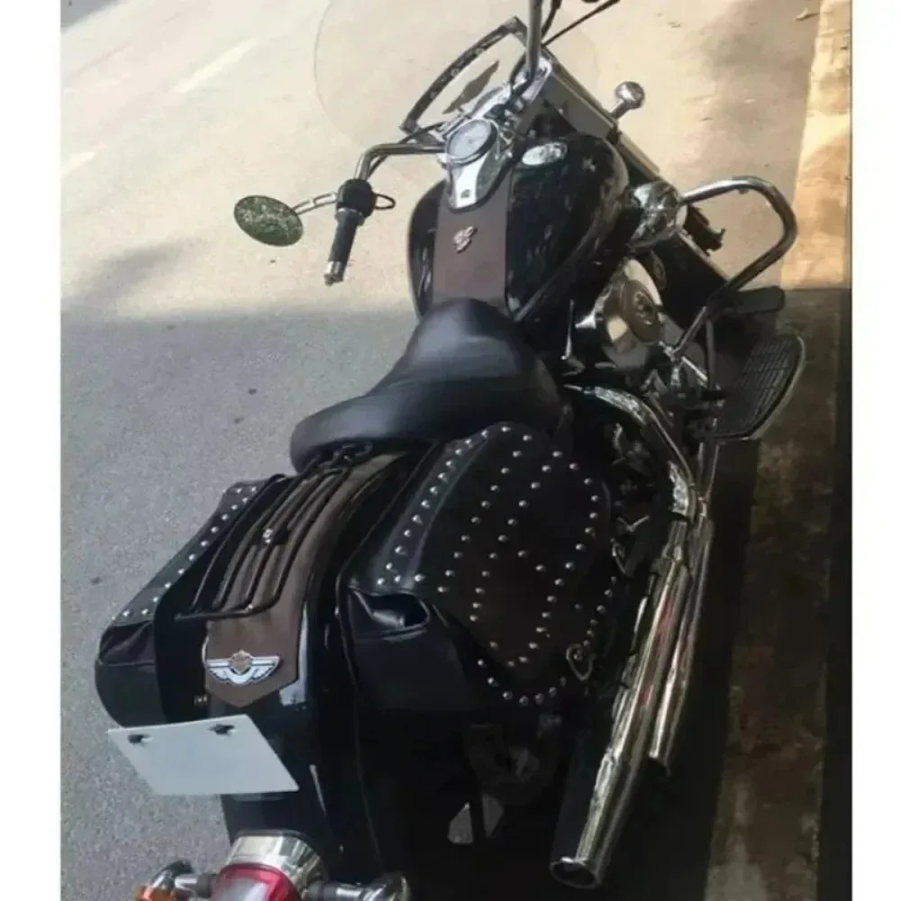 For Shadow Aero 750 2003 2004 Sportster Motorcycle Black / Chrome Rear Solo Seat Luggage Rack Carrier Support
For Shadow Aero 750 2003 2004 Sportster Motorcycle Black / Chrome Rear Solo Seat Luggage Rack Carrier Support