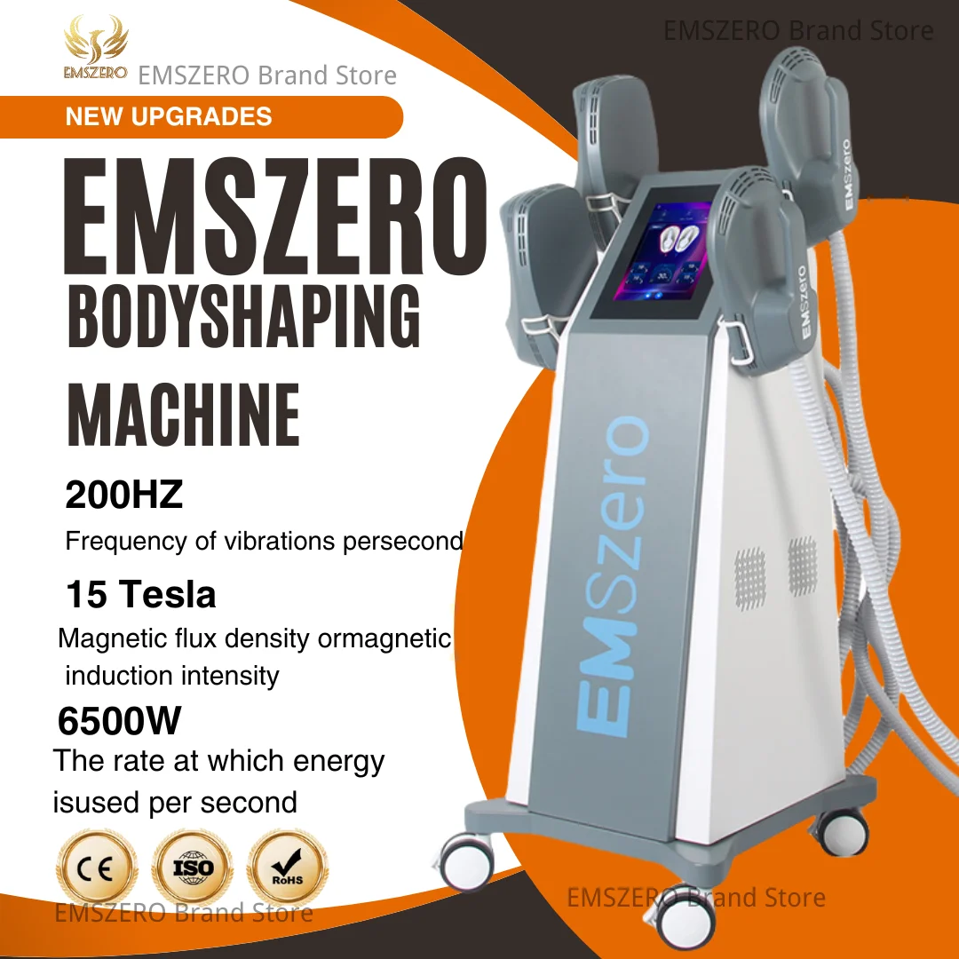 EMSzero RF Body Shaper Professional Body Shaper 6500W 200HZ Hiemt Muscle Stimulation Slimming Equipment
EMSzero RF Body Shaper Professional Body Shaper 6500W 200HZ Hiemt Muscle Stimulation Slimming Equipment