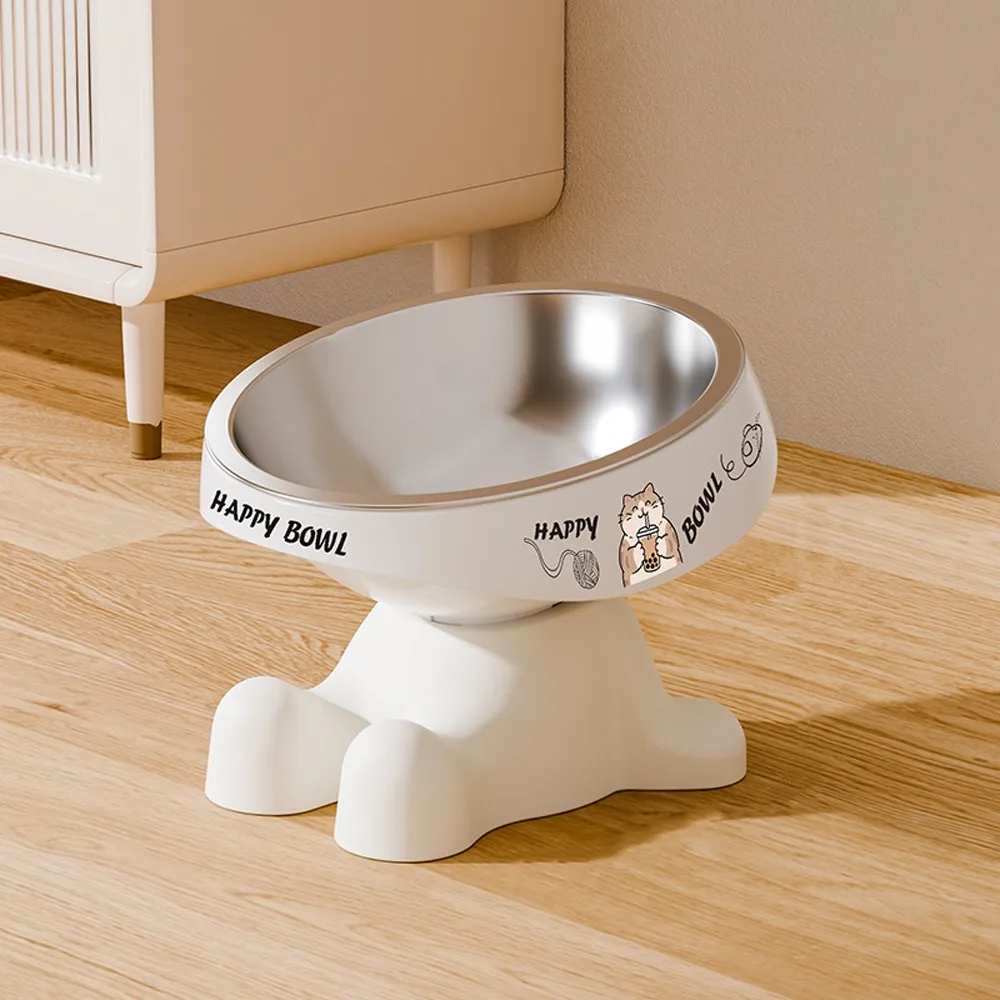 Detachable Stainless Steel Cat Bowl Non-Slip Base Neck Protection Elevated Pet Bowl Chew-Proof Edge Drop Resistant
Detachable Stainless Steel Cat Bowl Non-Slip Base Neck Protection Elevated Pet Bowl Chew-Proof Edge Drop Resistant