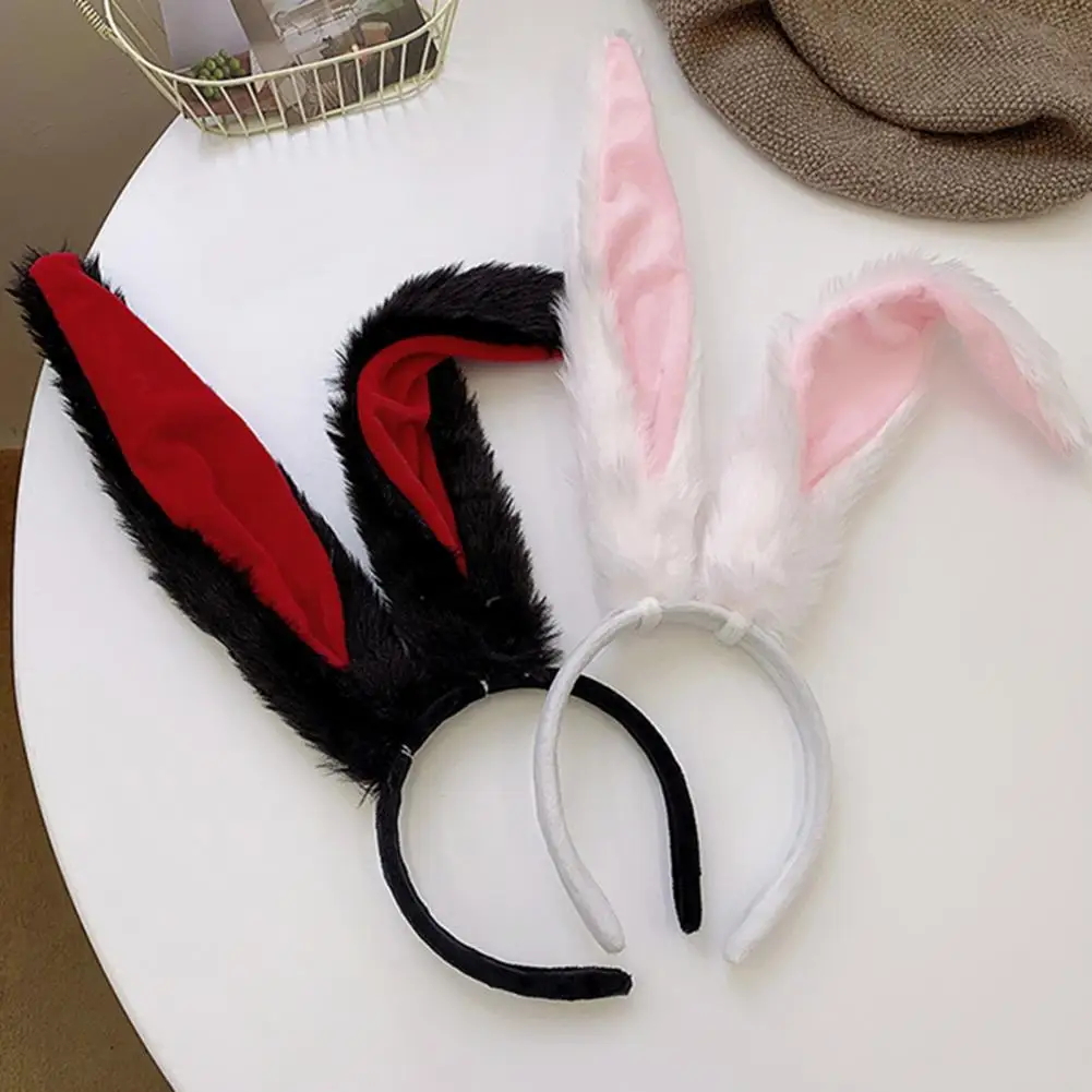 Rabbit Ear Headband Plush White Bunny Ears Headband for Halloween Cosplay Party Wear Long Rabbit Ear Hair Hoop Costume Accessory
Rabbit Ear Headband Plush White Bunny Ears Headband for Halloween Cosplay Party Wear Long Rabbit Ear Hair Hoop Costume Accessory
