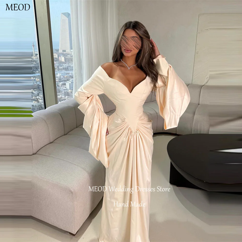 MEOD Satin Fashion Dubai Wedding Dresses Sweetheart Elegant Prom Gowns Floor Length Cap Sleeve Long Train Vestidos Customized
MEOD Satin Fashion Dubai Wedding Dresses Sweetheart Elegant Prom Gowns Floor Length Cap Sleeve Long Train Vestidos Customized
