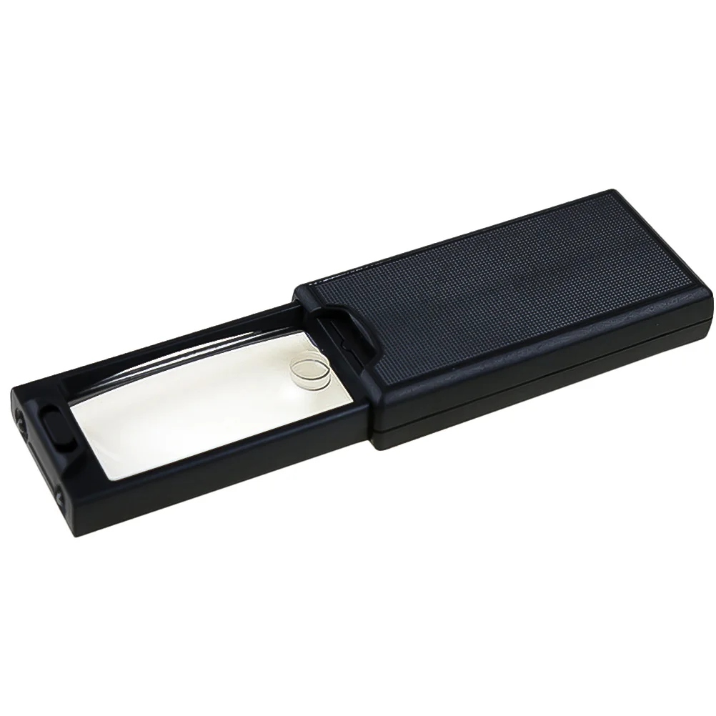 Pullout Type Magnifying Glass Magnifying Glass With Light For Reading Portable Handheld Mini Loupe With Three Batteries Black
Pullout Type Magnifying Glass Magnifying Glass With Light For Reading Portable Handheld Mini Loupe With Three Batteries Black