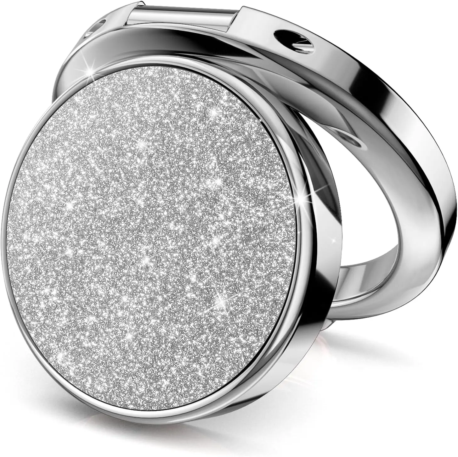 MIODIK Glitter Cell Phone Ring Holder Stand, 360° Rotation & 180° Adjustable Metal Finger Kickstand, Sparkle Phone Grip for iPho
MIODIK Glitter Cell Phone Ring Holder Stand, 360° Rotation & 180° Adjustable Metal Finger Kickstand, Sparkle Phone Grip for iPho