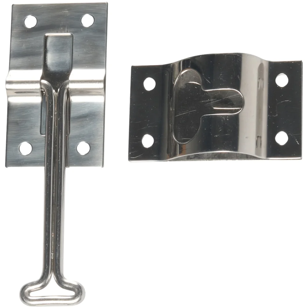 Retainer Latch Hook Door Retainer Hook Stainless Steel RV Truck Door Hook With Mounting Screws 4inch 6inch For Vehicle Accessory
Retainer Latch Hook Door Retainer Hook Stainless Steel RV Truck Door Hook With Mounting Screws 4inch 6inch For Vehicle Accessory