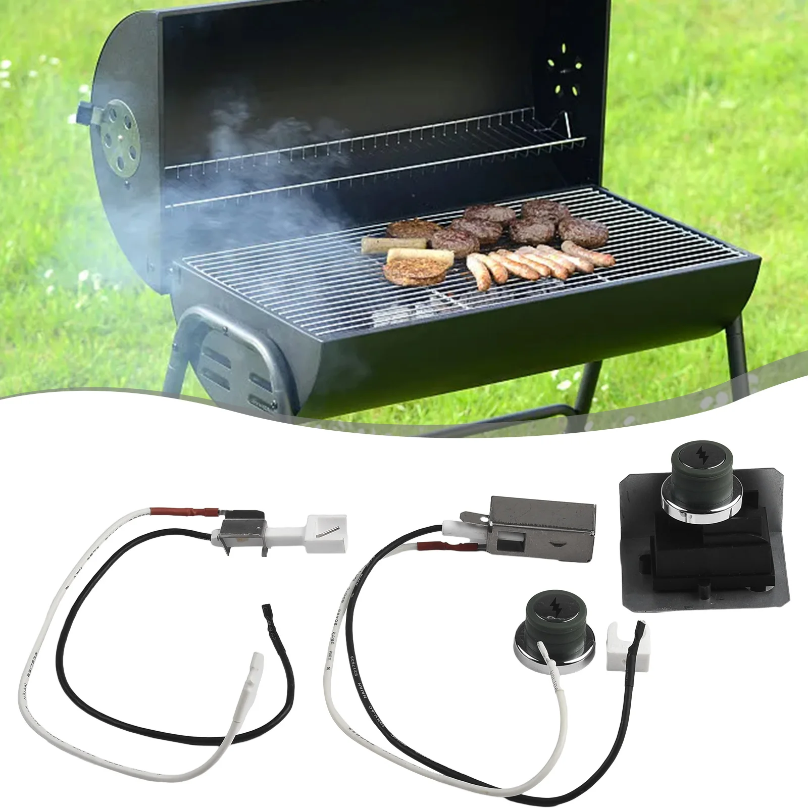 Outdoor Cooking Outdoor Barbecue Ignitor Kit BBQ Grill 1 Set High Quality Practical Reliable For Weber 1836-32
Outdoor Cooking Outdoor Barbecue Ignitor Kit BBQ Grill 1 Set High Quality Practical Reliable For Weber 1836-32