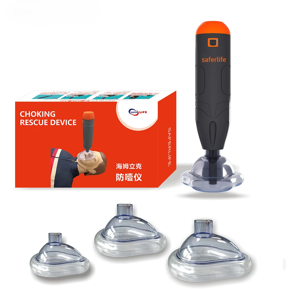 AC Anti-choking Apparatus Choking Emergency Rescue Mask Universal Convenient Throat Blockage Emergency Mask for Adults Children
AC Anti-choking Apparatus Choking Emergency Rescue Mask Universal Convenient Throat Blockage Emergency Mask for Adults Children