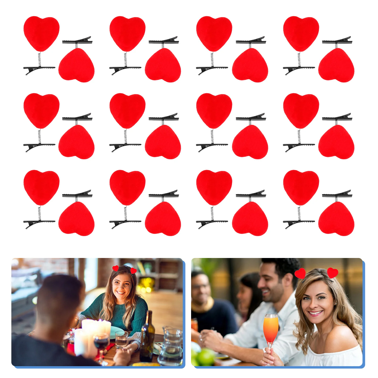 Valentine S Day Supplies Valentine's Hair Clips Barrettes Red Foam Bobby Pins for Women
Valentine S Day Supplies Valentine's Hair Clips Barrettes Red Foam Bobby Pins for Women