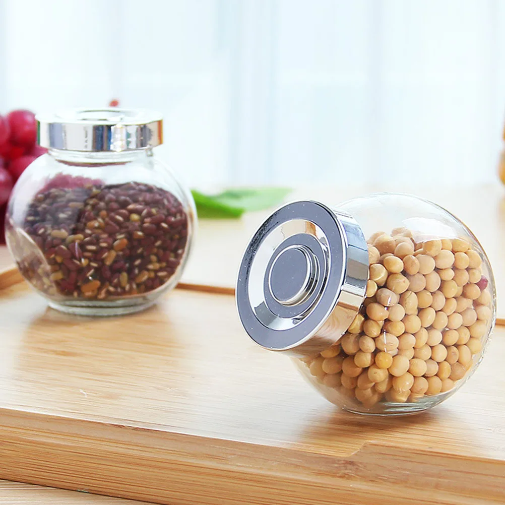 8Pcs Transparent Glass Storage Jars Airtight Containers for Dried Food Coffee Grains Cereal Kitchen Sealed Canisters
8Pcs Transparent Glass Storage Jars Airtight Containers for Dried Food Coffee Grains Cereal Kitchen Sealed Canisters