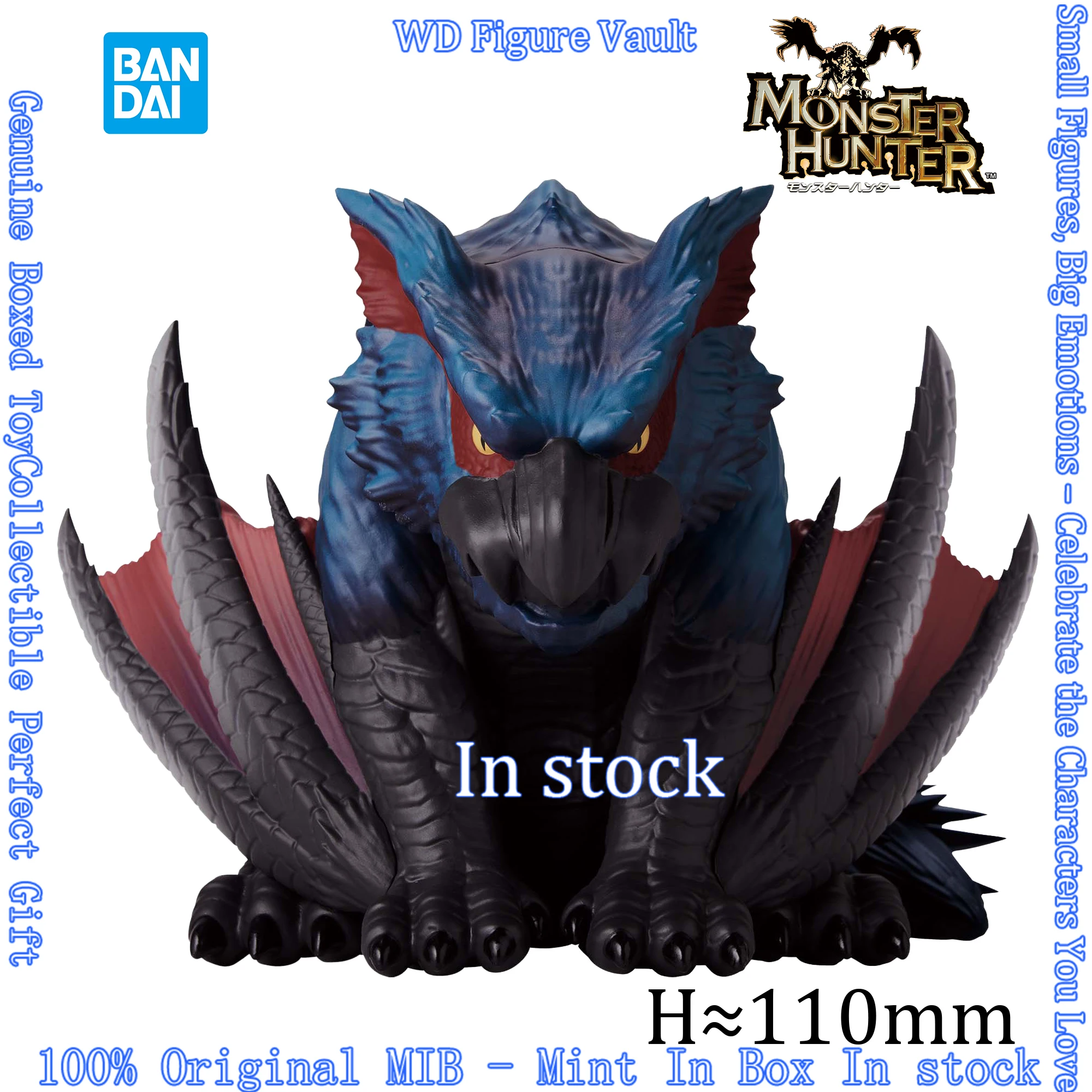В наличии лицензионные фигурки Bandai Monster Hunter: Nargacuga the Calamity Beast ~Jet Black Shadow~ в оригинальной упаковке, игрушка в подарок.
В наличии лицензионные фигурки Bandai Monster Hunter: Nargacuga the Calamity Beast ~Jet Black Shadow~ в оригинальной упаковке, игрушка в подарок.