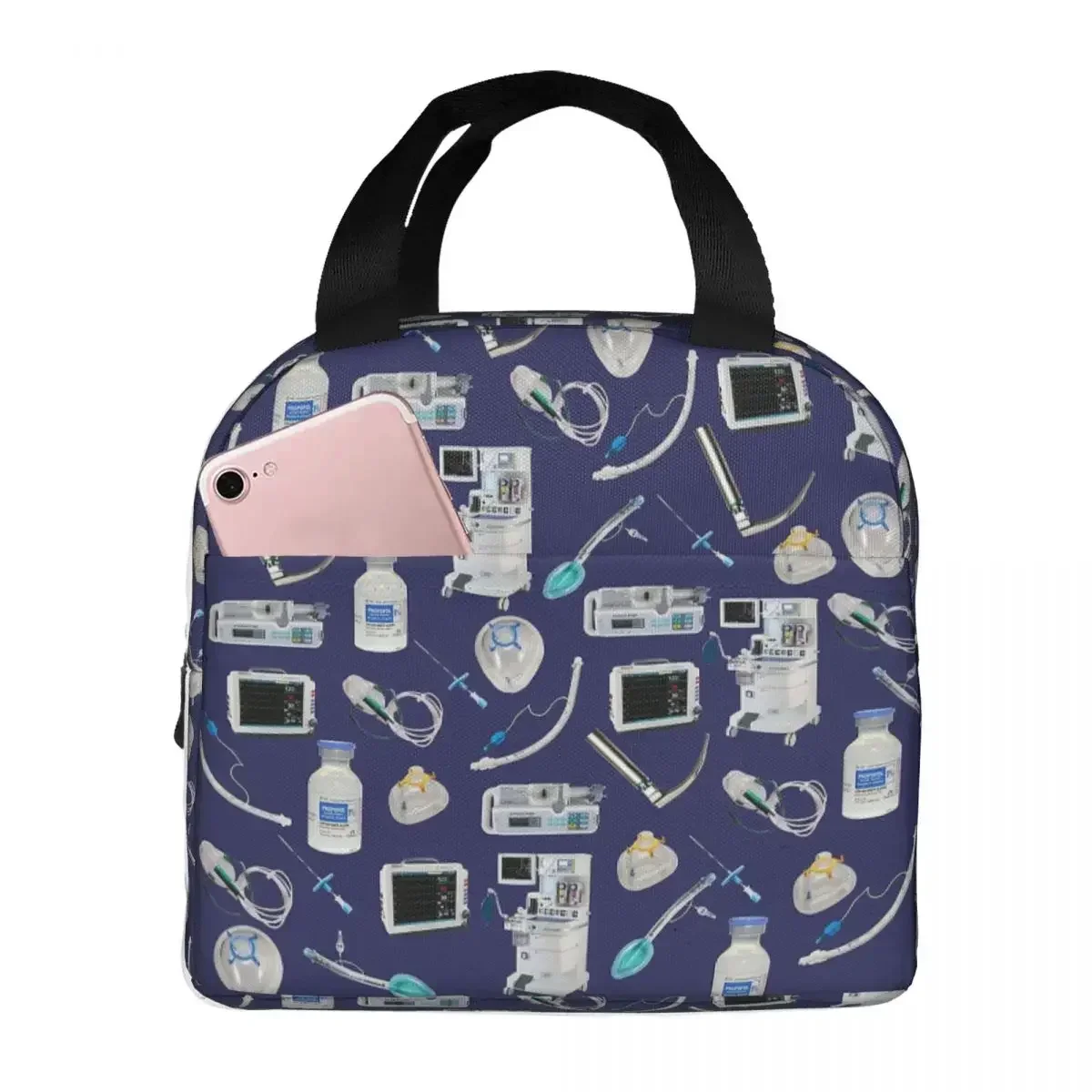 Tools Of The Trade SPACE BLUE Anesthesia Pattern Cooler Lunch Box Nurse Mountaineering Thermal Insulation Portable Food Bag
Tools Of The Trade SPACE BLUE Anesthesia Pattern Cooler Lunch Box Nurse Mountaineering Thermal Insulation Portable Food Bag