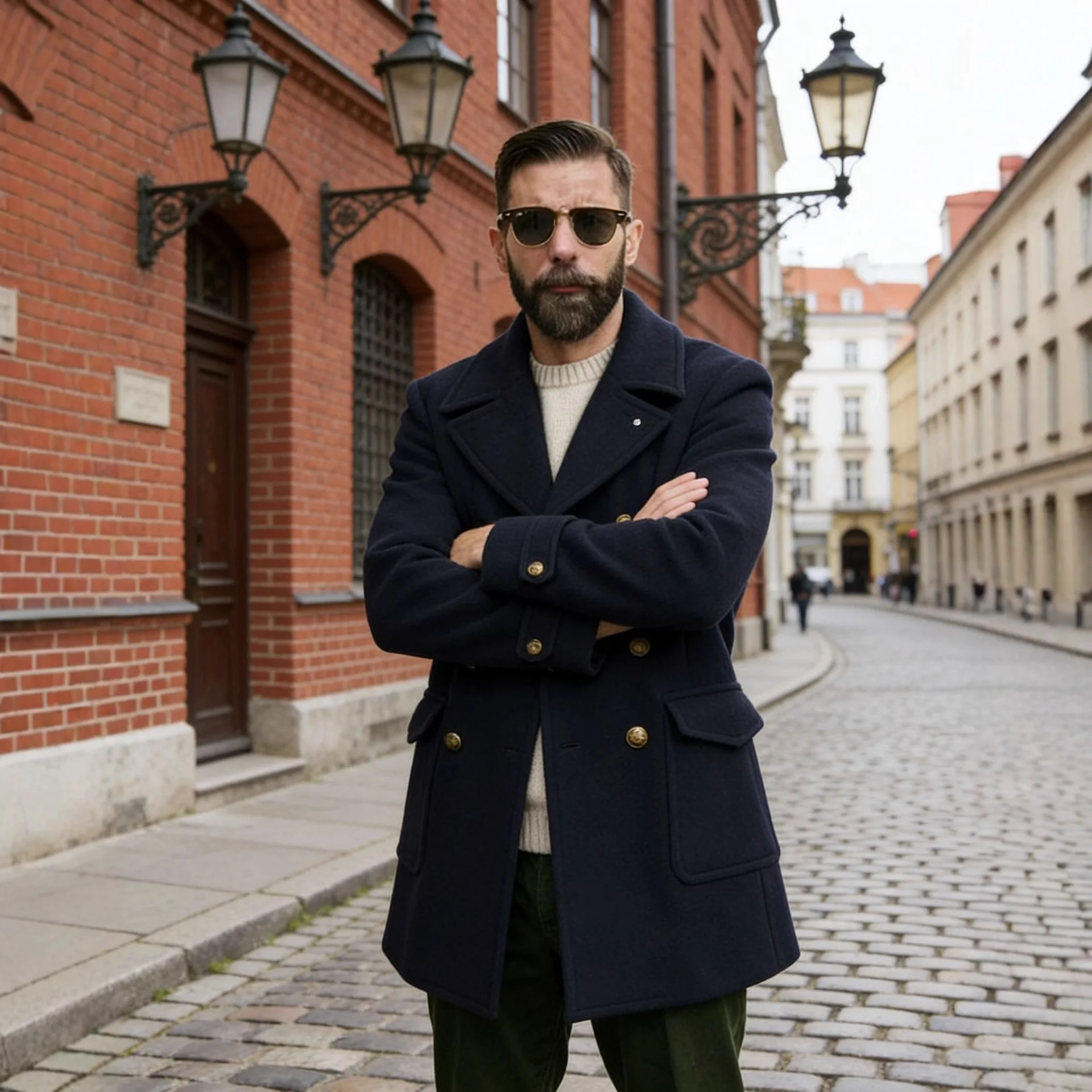 Мужской термотоп из шерстяной смеси с воротником-хомутом, драпировкой, складками и сборками
Мужской термотоп из шерстяной смеси с воротником-хомутом, драпировкой, складками и сборками