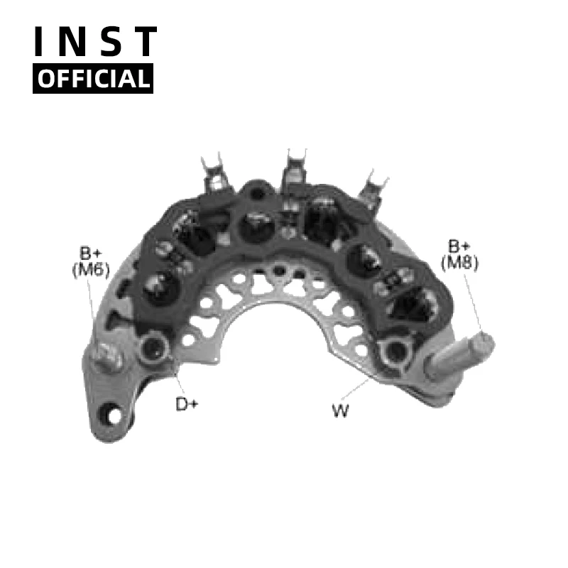 ALTERNATOR GENERATORS RECTIFIER BRIDGE FOR DR2206 19020204 19020207 19020208 6651540202 8600000 ALD0204LK ALD0204NW
ALTERNATOR GENERATORS RECTIFIER BRIDGE FOR DR2206 19020204 19020207 19020208 6651540202 8600000 ALD0204LK ALD0204NW