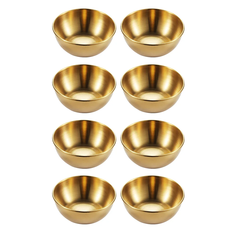 Platter Dish Seasoning The Dip Stainless Steel Round Dipping Bowls Mini Appetizer Plate
Platter Dish Seasoning The Dip Stainless Steel Round Dipping Bowls Mini Appetizer Plate