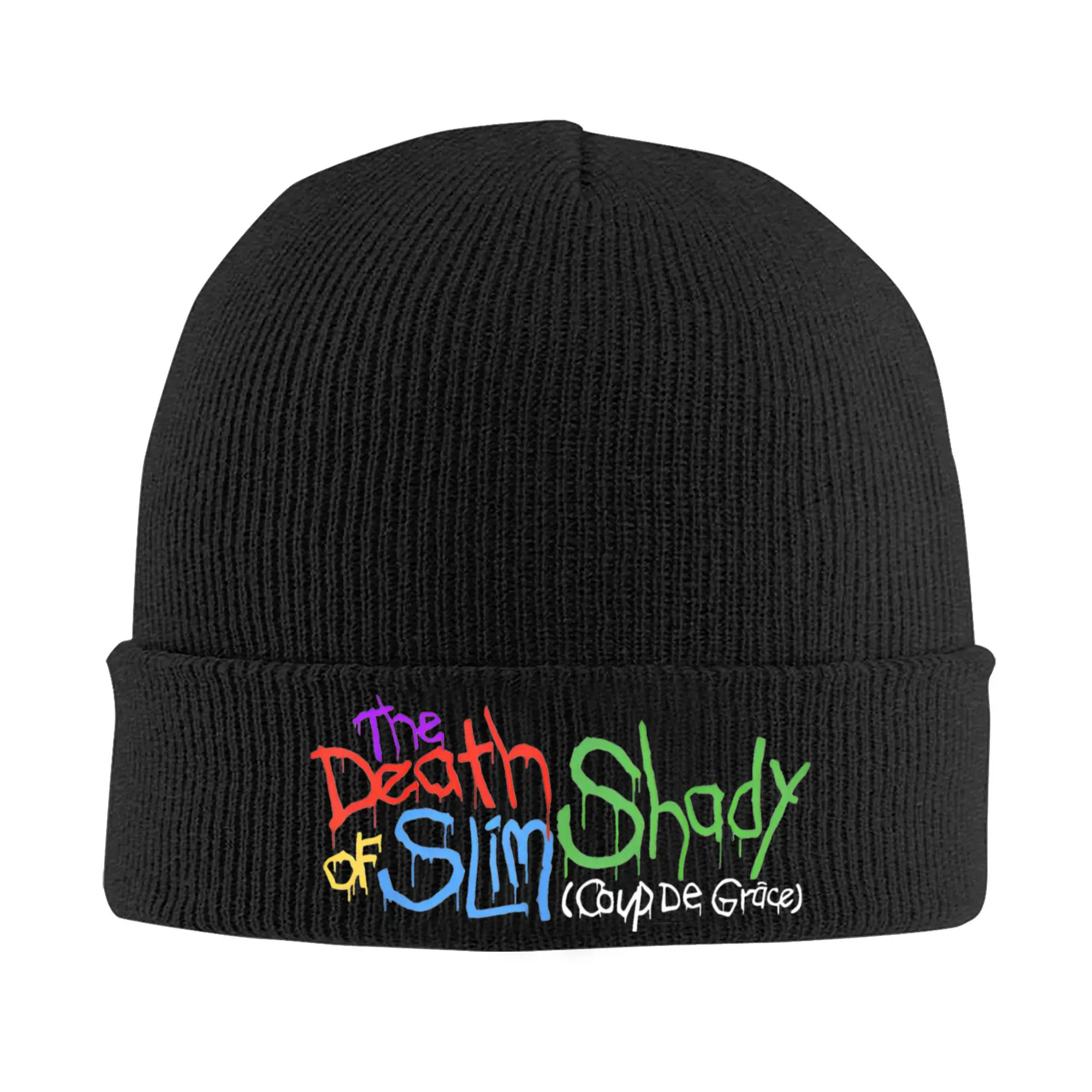 The Death of Slim Shady Knitted Hat for Women Men Beanie Winter Hat Acrylic Rapper Eminem Hip Hop Melon Cap
The Death of Slim Shady Knitted Hat for Women Men Beanie Winter Hat Acrylic Rapper Eminem Hip Hop Melon Cap