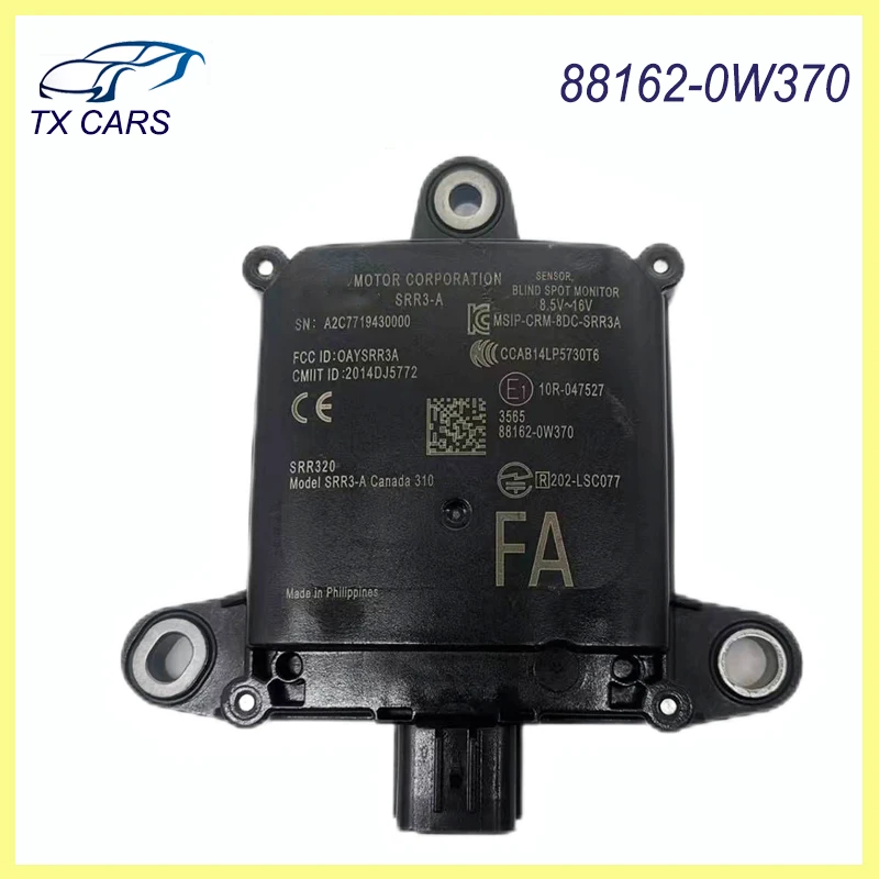 88162-0W370 Blind Spot Sensor Module Distance sensor Monitor for Toyota Lexus LX570 2016-2021 881620W370
88162-0W370 Blind Spot Sensor Module Distance sensor Monitor for Toyota Lexus LX570 2016-2021 881620W370