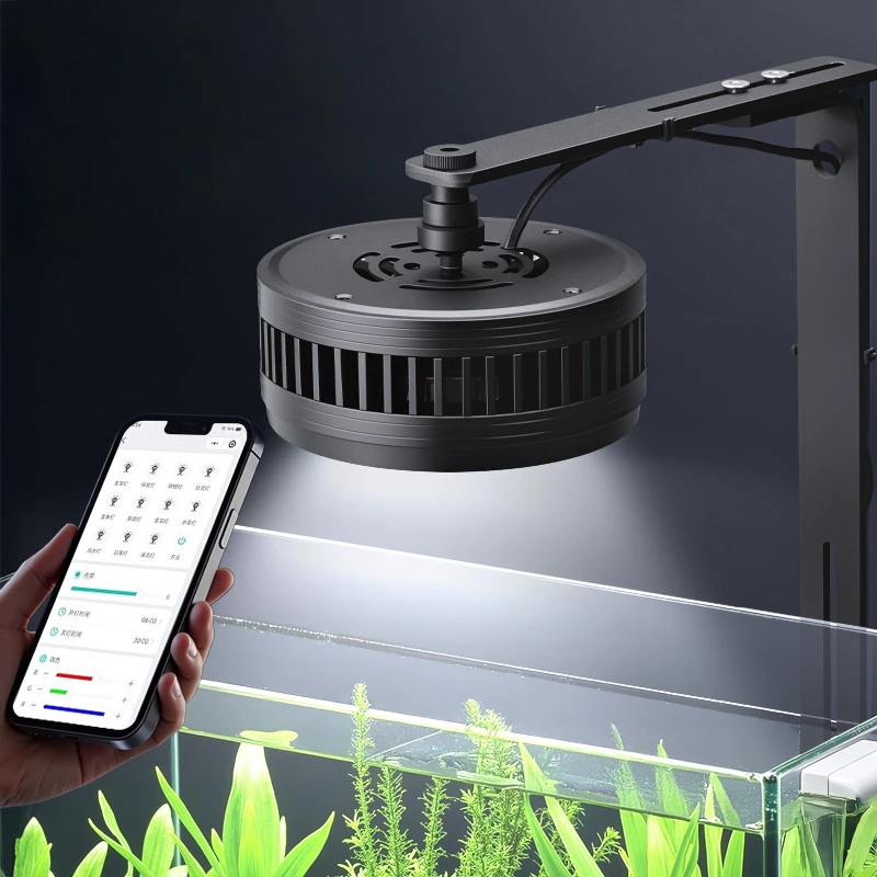 LED Fish Tank Light Full Spectrum Intelligent Bluetooth Control Lamp Aluminum Alloy Plants Aquarium Lamps Fishkeeping Lighting
LED Fish Tank Light Full Spectrum Intelligent Bluetooth Control Lamp Aluminum Alloy Plants Aquarium Lamps Fishkeeping Lighting