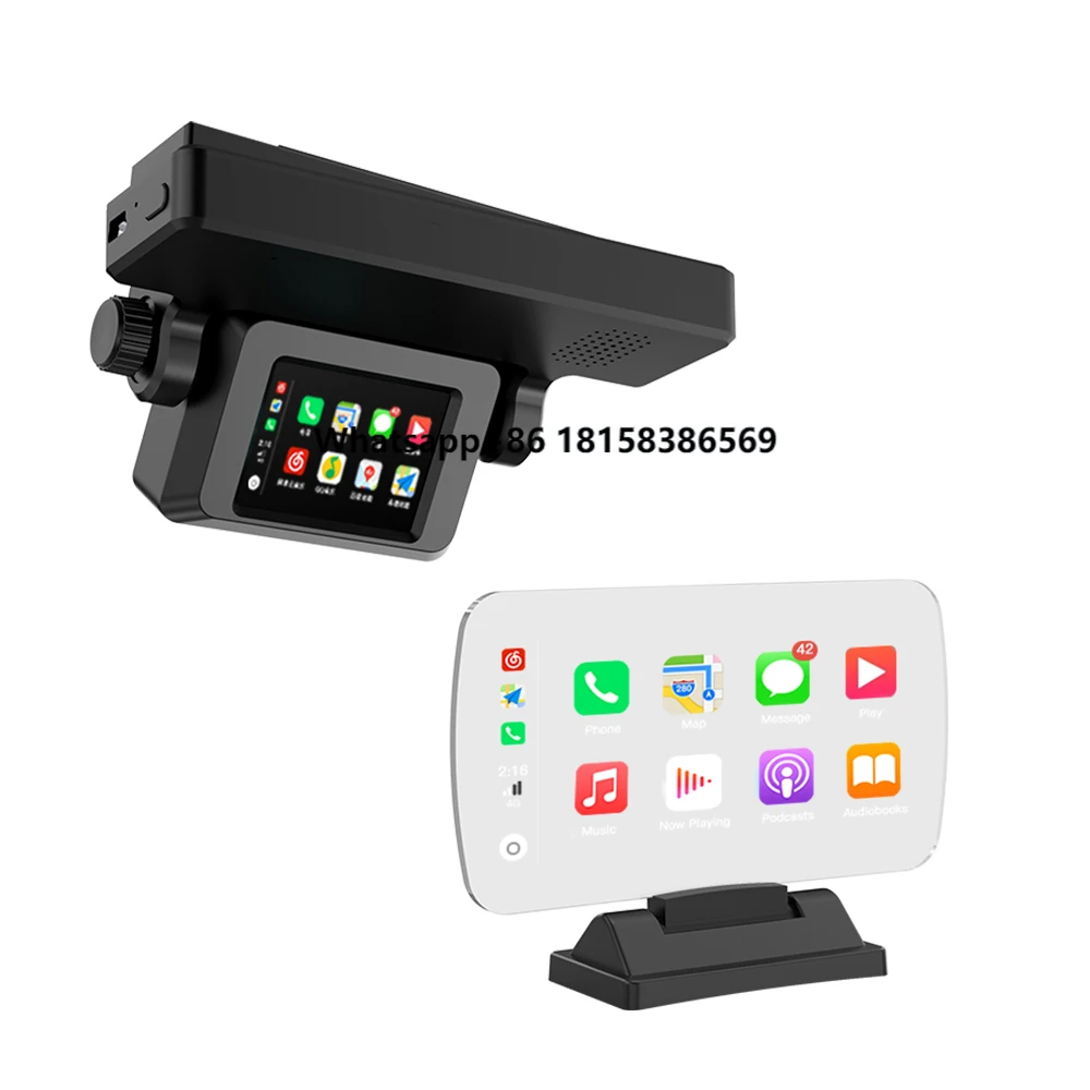 Vjoycar Wireless Car BLE Carplay Head up Display Navigation H10 Google Map Free Car Window Projector Driving Safety
Vjoycar Wireless Car BLE Carplay Head up Display Navigation H10 Google Map Free Car Window Projector Driving Safety