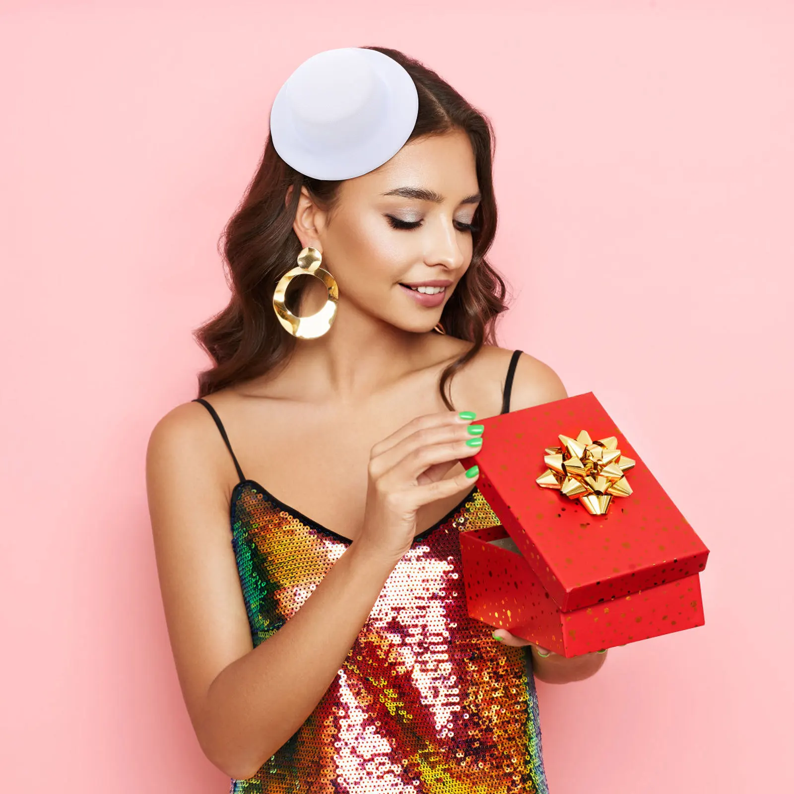 2Pcs Miniature Billycock DIY Hair Accessories Eva Cloth Material Not Easy Deform Break Simple Design Chic Attractive Alligator
2Pcs Miniature Billycock DIY Hair Accessories Eva Cloth Material Not Easy Deform Break Simple Design Chic Attractive Alligator