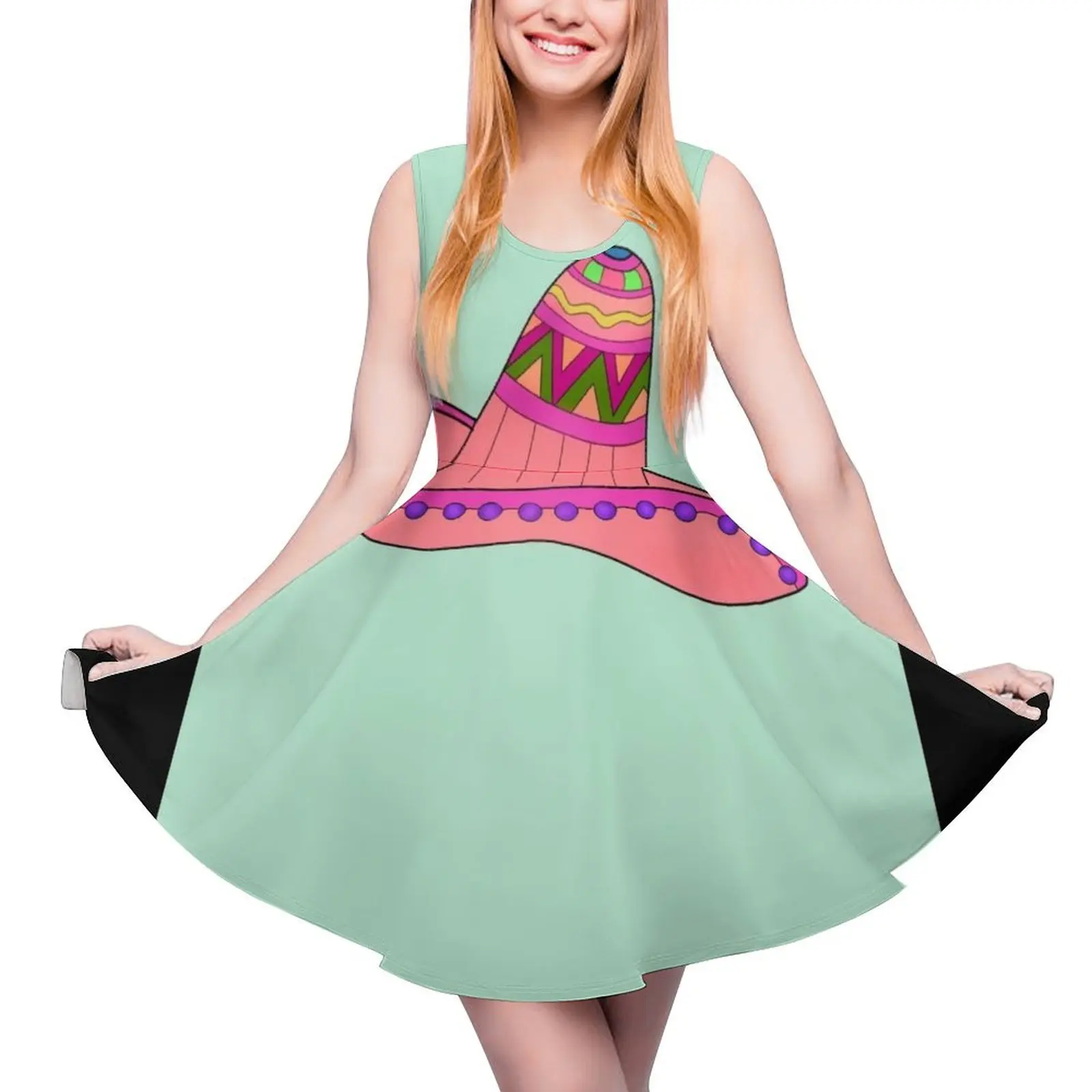 Sombrero Sleeveless Dress Summer women"s clothing fairy dress Long dresses beach dress
Sombrero Sleeveless Dress Summer women"s clothing fairy dress Long dresses beach dress