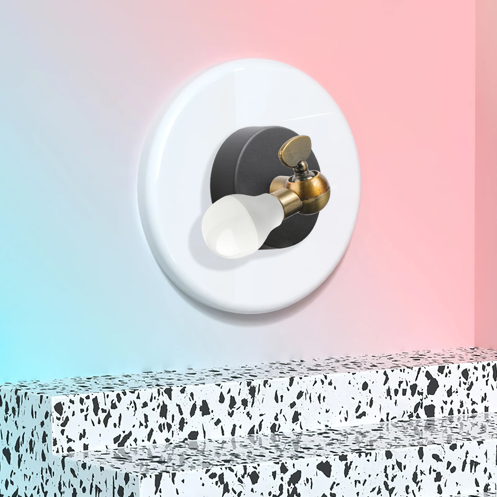 Rotating Light Metal Connector Mount Lamp Adapter Lighting Fixture Accessory Wall Lamp Ball Head Zinc Alloy Durable Easy Detach
Rotating Light Metal Connector Mount Lamp Adapter Lighting Fixture Accessory Wall Lamp Ball Head Zinc Alloy Durable Easy Detach