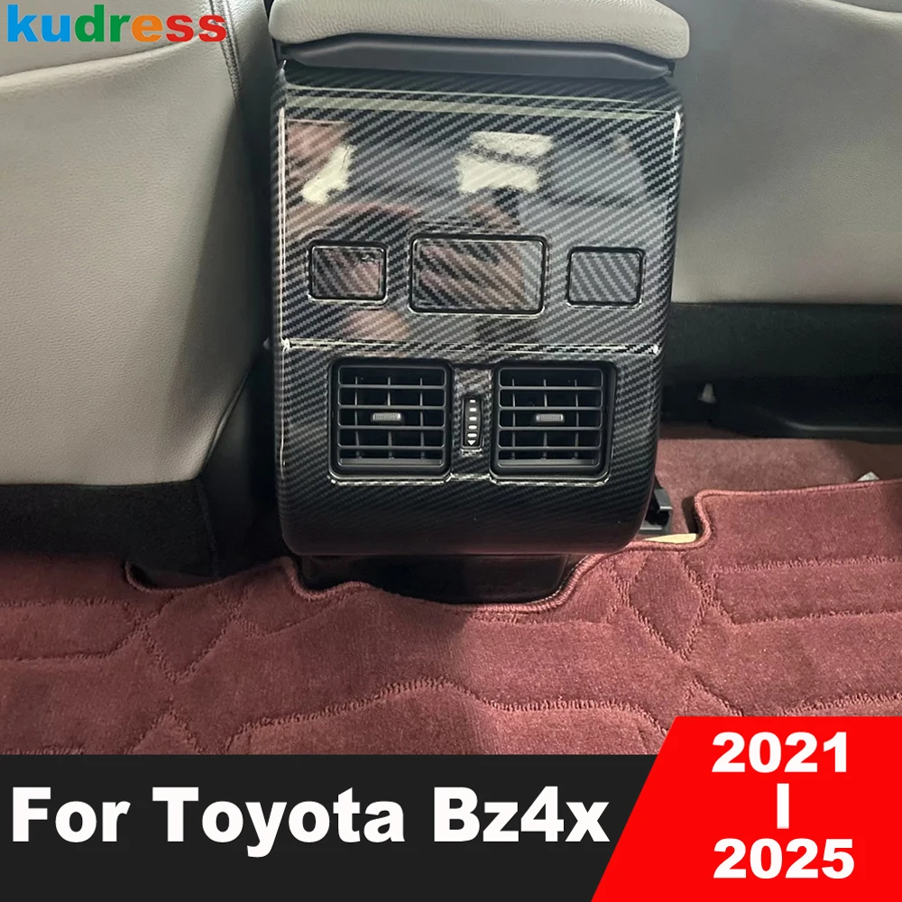 Для Toyota Bz4x 2021-2023 2024 2025 автомобильный подлокотник из углеродного волокна, задняя крышка вентиляционного отверстия для кондиционера, отделка, аксессуары для интерьера
Для Toyota Bz4x 2021-2023 2024 2025 автомобильный подлокотник из углеродного волокна, задняя крышка вентиляционного отверстия для кондиционера, отделка, аксессуары для интерьера
