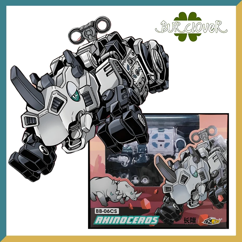 52TOYS оригинальная серия BEASTBOX BB-06CS RHINOCEROS, игрушки-трансформеры, сборка модели, предметы коллекционирования и декоративные предметы для детей
52TOYS оригинальная серия BEASTBOX BB-06CS RHINOCEROS, игрушки-трансформеры, сборка модели, предметы коллекционирования и декоративные предметы для детей