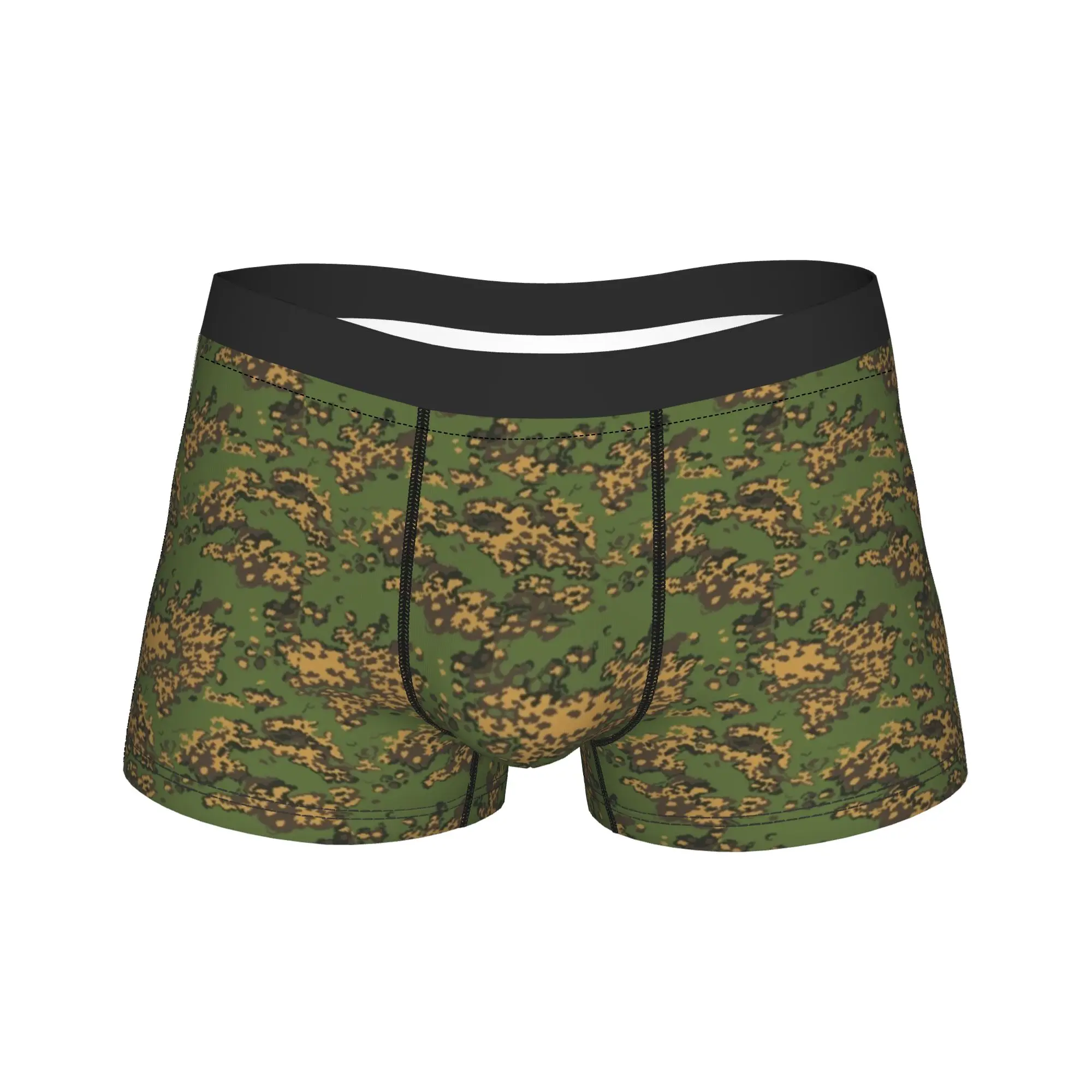 Мужские трусы-боксеры с русским лесным камуфляжем, забавные, с заниженной талией, больших размеров
Мужские трусы-боксеры с русским лесным камуфляжем, забавные, с заниженной талией, больших размеров