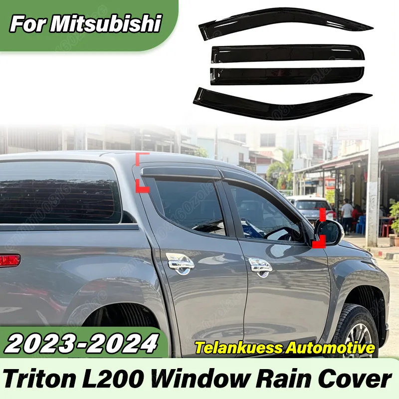 Для Mitsubishi Triton L200 2023 2024: Ветрозащитная накладка на боковое окно автомобиля, защита от дождя, декоративная полоса на окно
Для Mitsubishi Triton L200 2023 2024: Ветрозащитная накладка на боковое окно автомобиля, защита от дождя, декоративная полоса на окно
