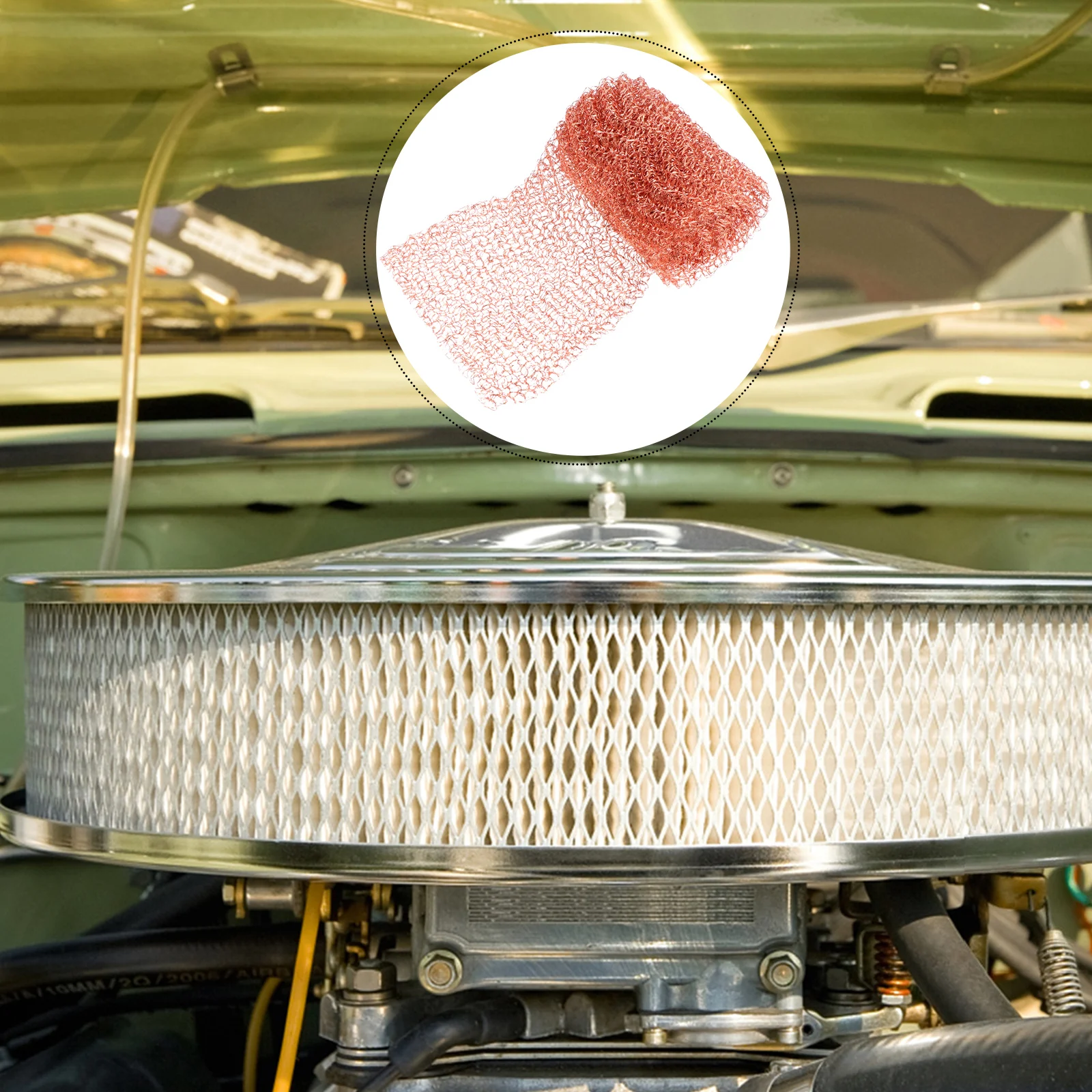Copper Mesh Roll Knitting Net Gap Blocker Filter Rustproof Durable Rodent Block Mesh Gap Blocker Copper Filter
Copper Mesh Roll Knitting Net Gap Blocker Filter Rustproof Durable Rodent Block Mesh Gap Blocker Copper Filter