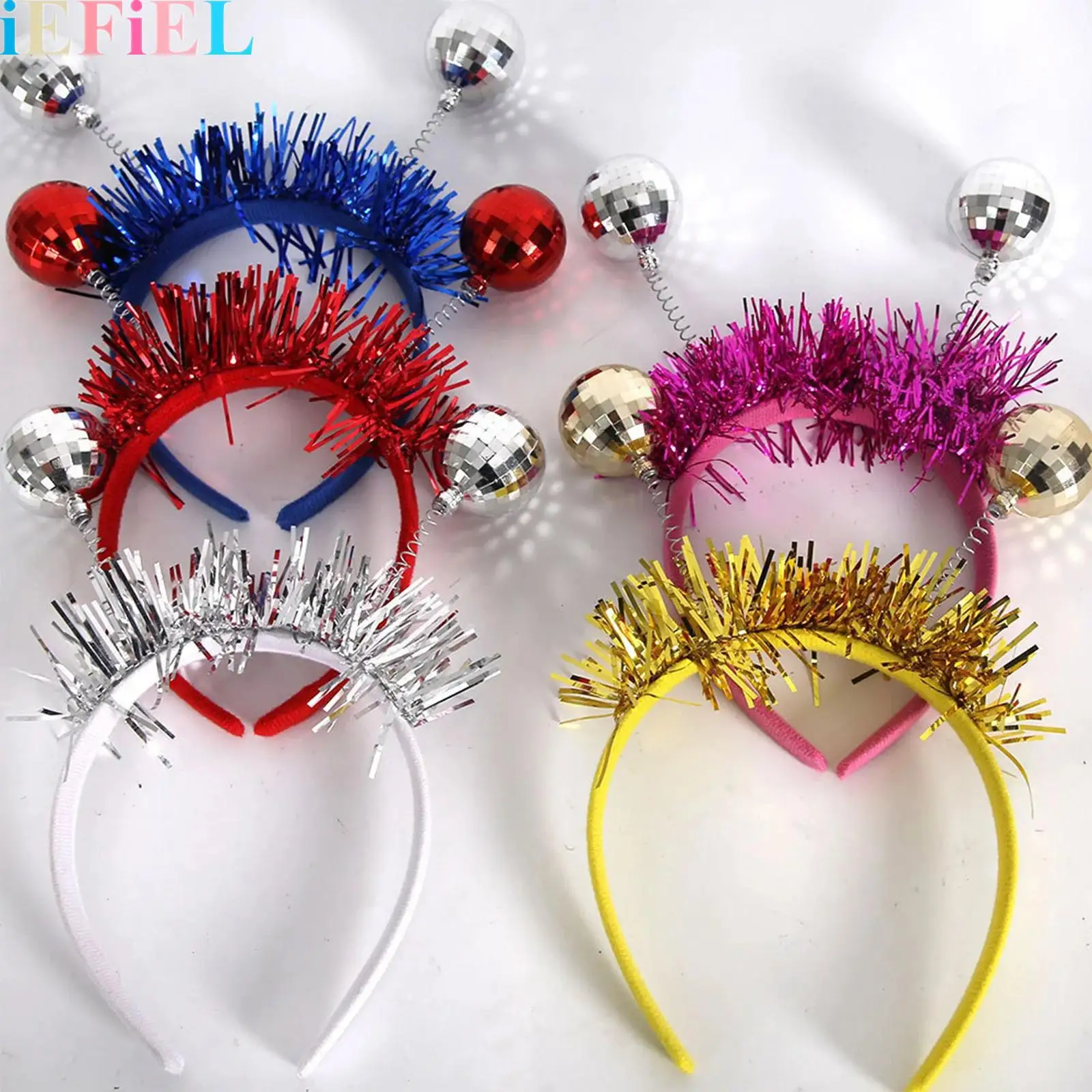 1Pcs Women Disco Ball Headband Retro Disco Outfit Costume Accessories Disco Hairband Headpiece
1Pcs Women Disco Ball Headband Retro Disco Outfit Costume Accessories Disco Hairband Headpiece