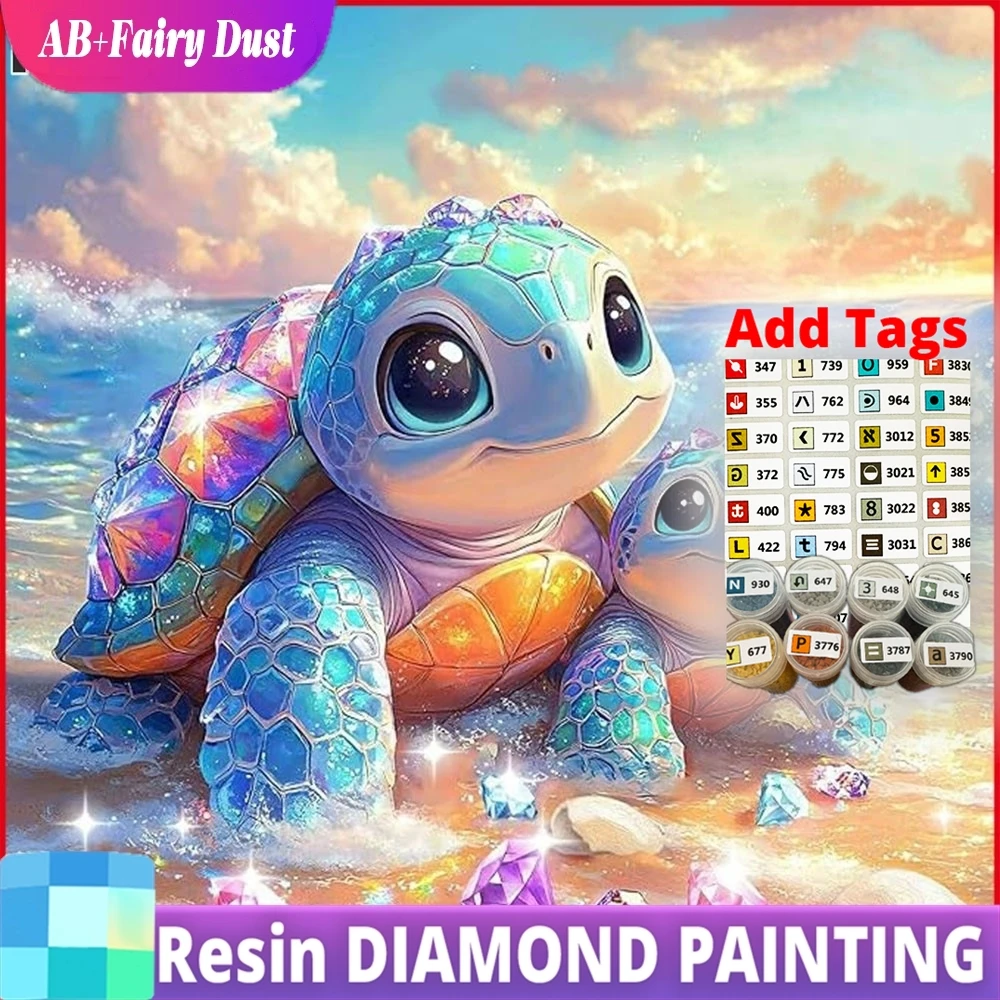 Новинка 2026: Алмазная мозаика Resin AB Fairy Dust «Морская черепаха на берегу моря» — полный комплект для создания ручной работы, изображающий животных и пейзажи.
Новинка 2026: Алмазная мозаика Resin AB Fairy Dust «Морская черепаха на берегу моря» — полный комплект для создания ручной работы, изображающий животных и пейзажи.