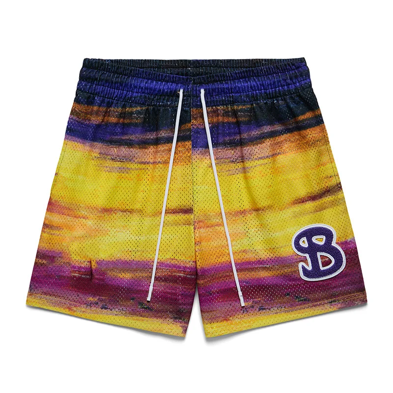 BUCKETSQUAD oil painting style mesh breathable quick drying outdoor beach sports running cycling fitness basketball pants summer 
BUCKETSQUAD oil painting style mesh breathable quick drying outdoor beach sports running cycling fitness basketball pants summer