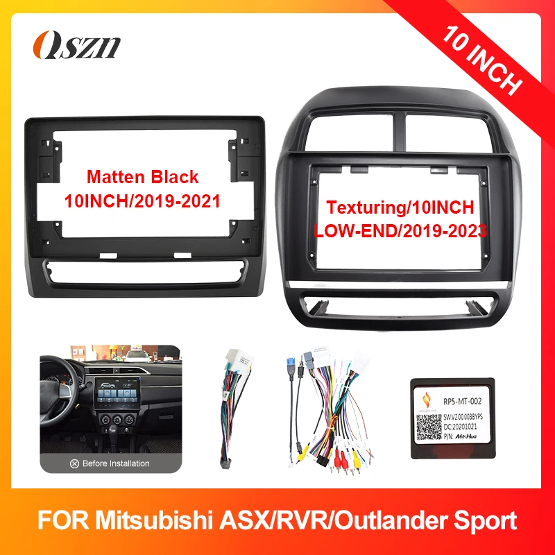 For Mitsubishi ASX/RVR/Outlander Sport 2019-2023 Car Radio Fascias Android Stereo Player Panel Dash Frame Installation Trim
For Mitsubishi ASX/RVR/Outlander Sport 2019-2023 Car Radio Fascias Android Stereo Player Panel Dash Frame Installation Trim