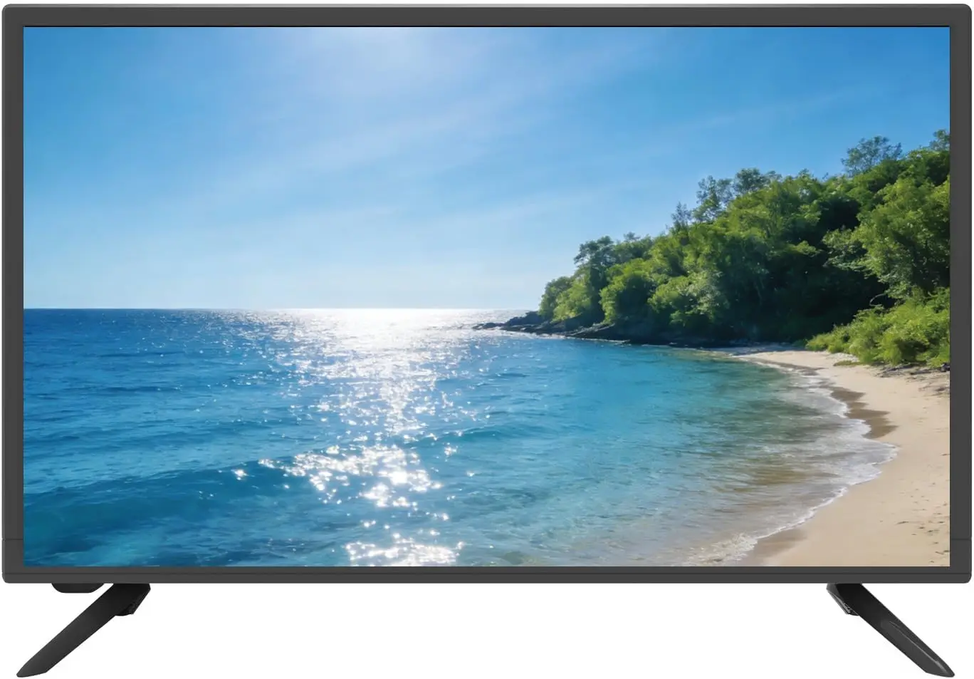 24-дюймовый LED-монитор с разрешением 720p HD, несмарт-телевизор с разъемами HDMI, USB, VGA для дома или офиса
24-дюймовый LED-монитор с разрешением 720p HD, несмарт-телевизор с разъемами HDMI, USB, VGA для дома или офиса