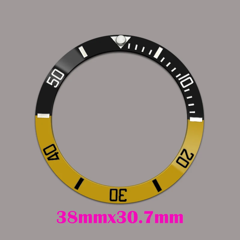 38mm Popular Ceramic Watch Bezel Insert Ring Slope Fit SKX007 40mm WatchCase NH35 NH36 GMT Diving Men Watch Part Accessories
38mm Popular Ceramic Watch Bezel Insert Ring Slope Fit SKX007 40mm WatchCase NH35 NH36 GMT Diving Men Watch Part Accessories