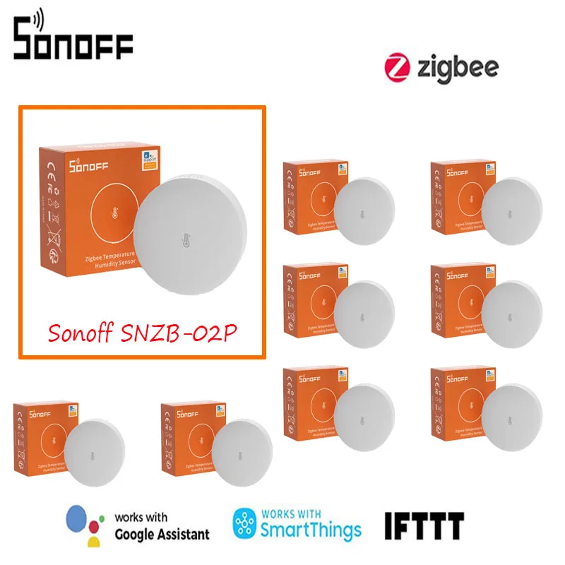 Датчик температуры и влажности Zigbee SONOFF SNZB-02P Высокоточная сигнализация Смарт-сцена через eWeLink Работа с несколькими шлюзами
Датчик температуры и влажности Zigbee SONOFF SNZB-02P Высокоточная сигнализация Смарт-сцена через eWeLink Работа с несколькими шлюзами