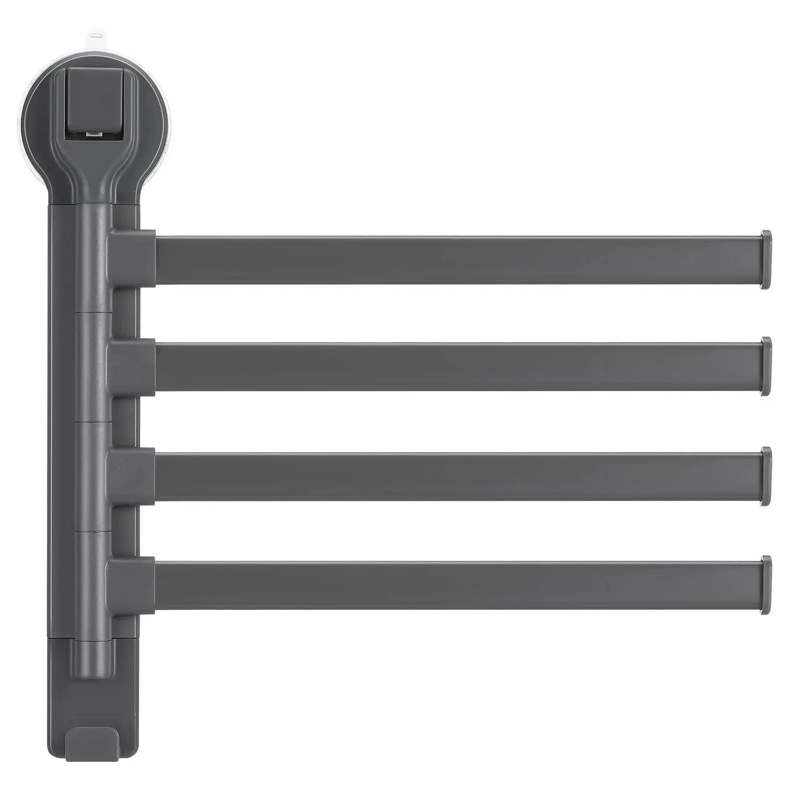 Suction Cup Towel Rack 4 Adjustable Rotating Arms Swivel Swing Out Towel Organizer for Bathroom No Drill Installation Metal ABS
Suction Cup Towel Rack 4 Adjustable Rotating Arms Swivel Swing Out Towel Organizer for Bathroom No Drill Installation Metal ABS