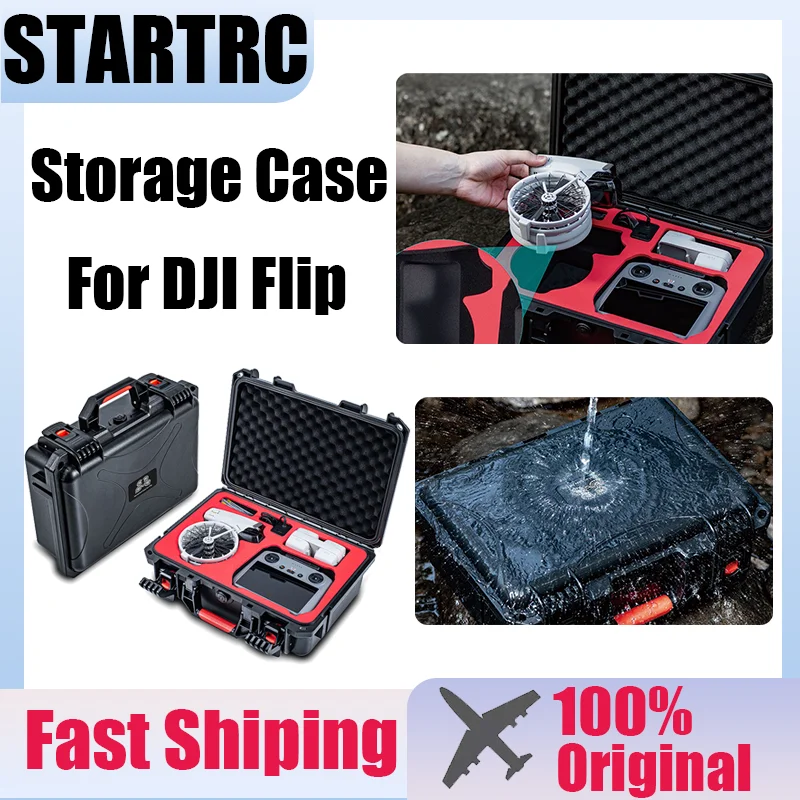 STARTRC Hard Shell Storage Case For DJI FLIP Carrying Case Travel Waterproof Box Portable Suitcase For Drone Outdoor Photography
STARTRC Hard Shell Storage Case For DJI FLIP Carrying Case Travel Waterproof Box Portable Suitcase For Drone Outdoor Photography