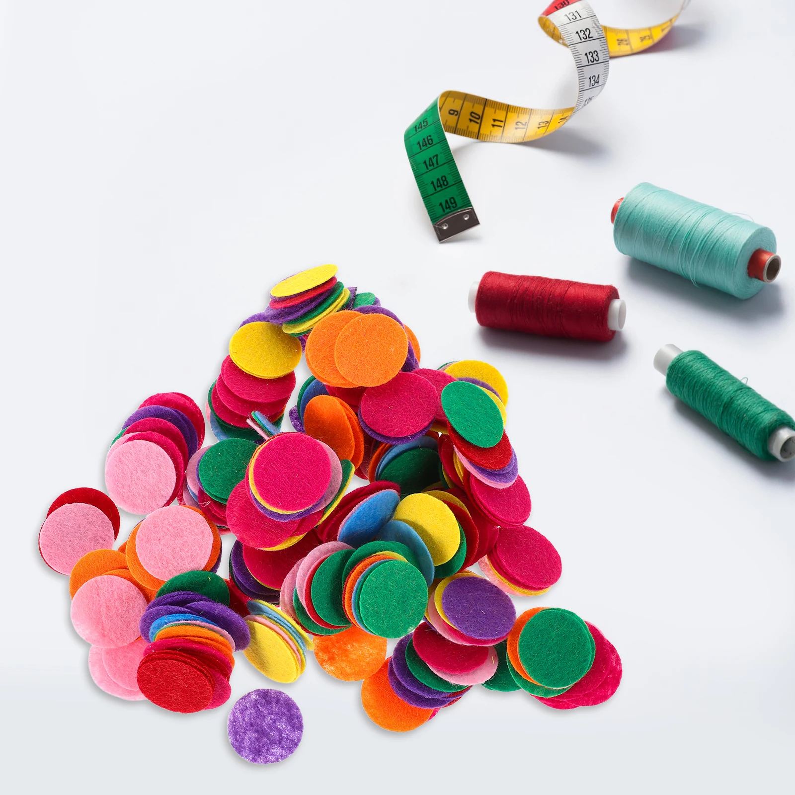 1000 Pcs Early Education Felt Patch Clothes Patches Diy Hair Accessory Colorful Pads Craft Decorate Dots
1000 Pcs Early Education Felt Patch Clothes Patches Diy Hair Accessory Colorful Pads Craft Decorate Dots