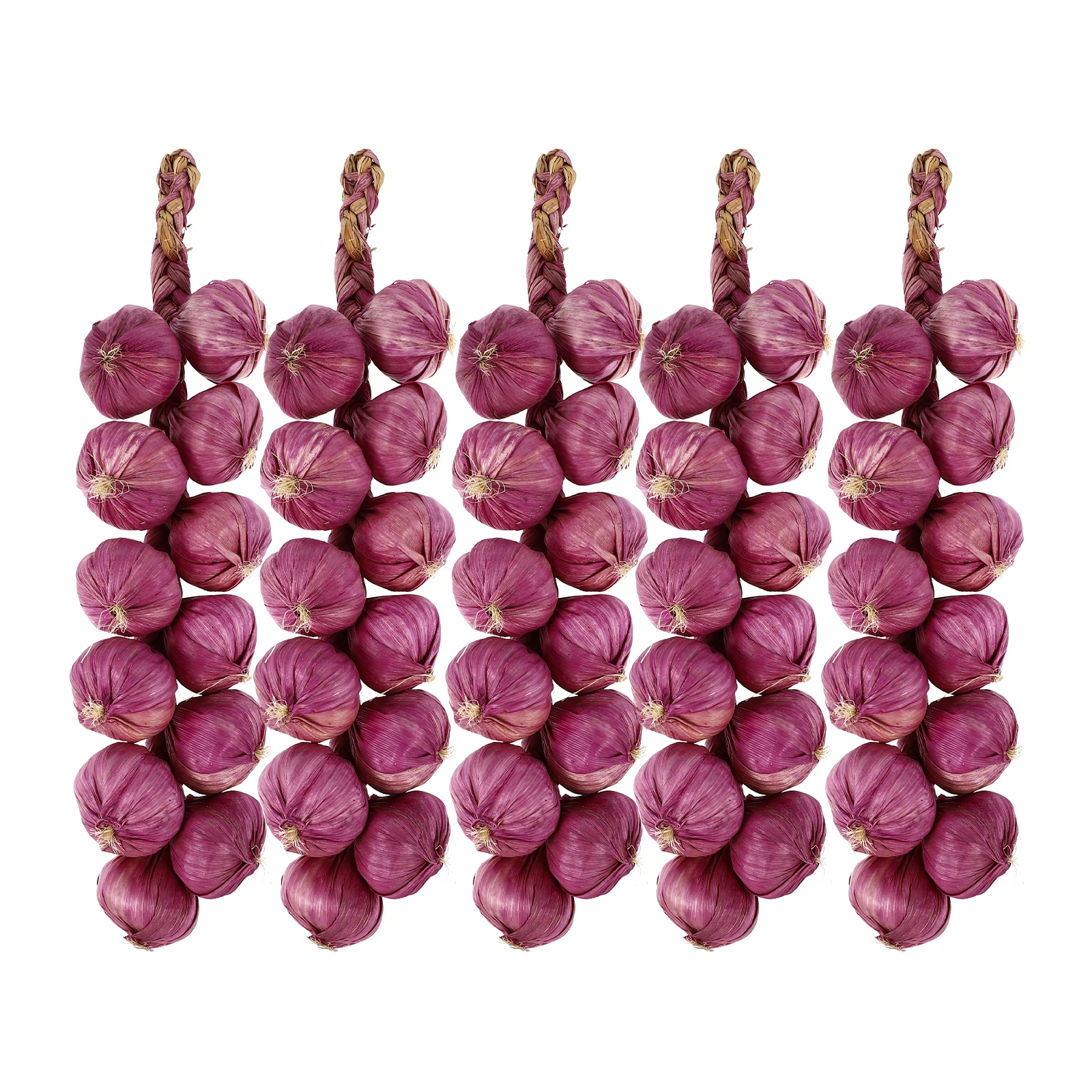5 Pcs Artificial Garlic Decor Hanging String Purple Vegetable Model Garland Faux Garlic Home Garden
5 Pcs Artificial Garlic Decor Hanging String Purple Vegetable Model Garland Faux Garlic Home Garden