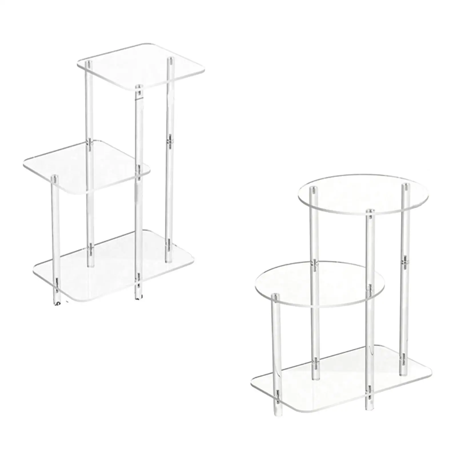 Acrylic Side Table Easy Assembly Minimalist Portable Acrylic Display Risers NightStand for Home Bedroom Bathroom Office Dessert
Acrylic Side Table Easy Assembly Minimalist Portable Acrylic Display Risers NightStand for Home Bedroom Bathroom Office Dessert