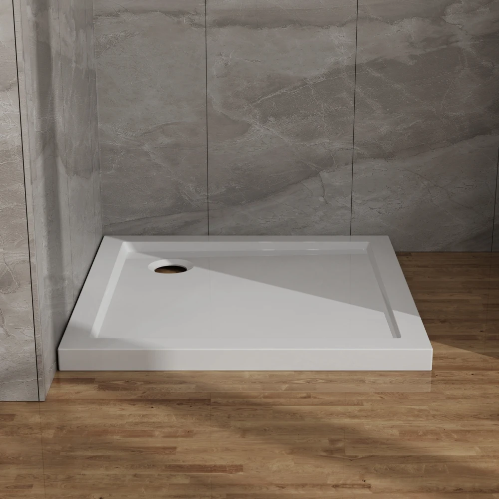 Goodyo 32x32 in Shower Base, Centered Drain No Threshold Shower Pan, White
Goodyo 32x32 in Shower Base, Centered Drain No Threshold Shower Pan, White