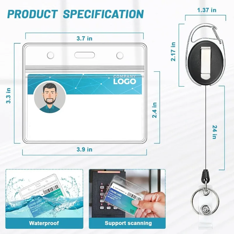 Сверхмощный держатель для карт из цинкового сплава, выдвижная выдвижная вкладка, водонепроницаемый чехол для удостоверения личности для удостоверений личности, водительские права, офисные принадлежности
Сверхмощный держатель для карт из цинкового сплава, выдвижная выдвижная вкладка, водонепроницаемый чехол для удостоверения личности для удостоверений личности, водительские права, офисные принадлежности